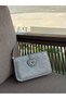 Women's Silvery Heart Detailed Hand and Shoulder Bag - 2