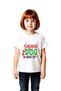 Children's Christmas Themed Dog Printed Short Sleeve T-Shirt Digital Printing Cotton Relaxed Fit Casual Modern