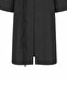 Tied Long Viscose Tunic Black - 4