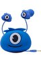 Jellie Drops Wired Earphones, Blue