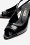 Women's Pointed Toe Open Medium Size 8 cm Heeled Shoes Nicola - 6