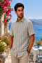 Men's Pocket Short Sleeve Comfort Fit Cotton Shirt Plus Size S-5Xl - 2