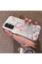 Samsung Galaxy A34 Compatible Silicone Edge Hard Back Case Couple Phone Case with Letter S Pattern - 2