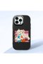 Black Silicone Case Compatible with iPhone 13 Pro with Shock-Absorbing Camera Protections