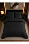 Striped Satin Double Duvet Cover Set Diamond Series