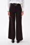 Women's Belt Detailed Wide Leg Trousers 260577 - 265228 - 4