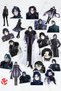 Pantalone Genshin Impact Anime Gacha Adhesive Foil Sticker Pack (20 Pcs)