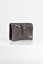 Sawina Women's Leather Wallet Gray - 2