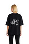 Women's Oversize T-Shirt Branching Tree Pattern Digital Print Short Sleeve Round Neck Relaxed Fit Casual
