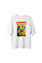 Casual Stylish Graphic Print Printed Women's Oversize T-Shirt - 2