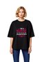 Women's Oversize Nurse Printed T-Shirt Miracle Themed Short Sleeve Relaxed Fit Casual Wear Modern Stylish