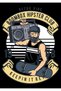 Men's Oversize Boombox Hipster Club Retro Music Themed Short Sleeve Graphic Printed T-Shirt Casual - 3