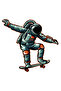 Men's Skateboarding Astronaut Printed T-Shirt Accent Space Theme Relaxed Fit Casual Modern Stylish Comfortable - 3