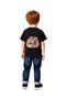 Children's Cute Animal Characters Printed Short Sleeve T-Shirt Festive Design Relaxed Fit Casual
