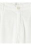 Ozmarka New Season White Relax Fit Men's Pleated Trousers - 6