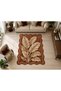 Eta Traditional Patterned Modern Woven Base Decorative Carpet Eta4058Turucu - 3