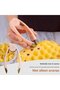 Pineapple eye pouch 2-piece set, stainless steel, suitable for strawberries, pink. - 4