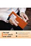 Wallet for Men Slim Holder Leather RFID Blocking Small Thin Men's Wallet Bifold M - 2