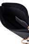 Black Women's Mini Portfolio & Clutch Bag Usc26764 - 5