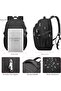 Anti-Theft Laptop Backpack USB Travel Computer Backpack College Bookbag School Backpack - 4