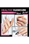 Medium Coffin Nails Tips 504pcs - Gel Nail Tips Coffin Acrylic Full Cover Pre-buff Soft Ge - 2