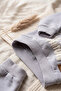 Dino Adventure Embossed Printed Baby Boy Tracksuit Set - Cotton Gray Two-Piece Top and Bottom Set - 6