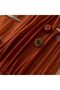Keketo Fall Thanksgiving Table Runner Terracotta Rust Gauze 120 Inch 10 FT Rustic Burnt Orange Sheer - 5