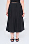 Women's Wide-Leg Skirt-Look Bermuda Shorts - 5