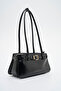 Women's Shoulder Bag Black Sly453 - 3