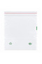 2000 Pieces 30X25+5 cm Transparent Green Recyclable Adhesive Nylon Bag 30X30 cm Green Recyclable Bag - 4