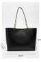 Women's Shoulder Bag Black Sly495 - 5
