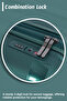 Ozone Expandable PP Medium Checked 24 Inch (20-25kg) Luggage, Hard Shell, Unbreakable, Combination Lock, Suitcase - 6