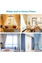 Magnetic Curtain Tiebacks 1 Pair Curtain Straps Strong Magnetic Curtain Holder Buckle hooks for Home Sheer Blackout Drapes Blind Curtains Decorations Accessories سِتَارَة - 4