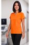 Women's V-Neck Bat Sleeve Biscuit, Mildew Green, Purple, Orange Belinda Fabric Scrubs Single Top - 7