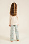 Mother Daughter Sweet Dreams Cream Long Sleeve Pajama Set - 5
