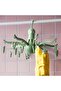 Hanging dryer 16 clothes pegs, green - 3