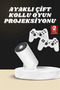 Projection Device Video Game Console Projector Portable Floor Standing Dual Arm 4K Resolution - 2