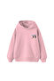 New Game Story Graphic Printed Oversize Unisex Pink Hoodie - 2