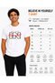 Believe in Yourself Premium Unisex T-Shirt 100% Cotton Modern White Tee Shirt - 7