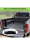 Vehicle Trunk Organizer Solution, 130x45cm Elastic Cargo Net for Pickup and SUV, Complete Kit with M - 6