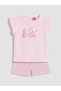 Trendlucky Barbie Printed Baby Girl Set with Difference - 2