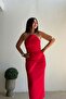 Strapless Midi Dress Red - 5