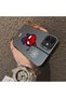 iPhone 11 Compatible Silicone Edge Hard Back Case Couple Phone Case Spider Man Patterned - 4