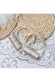 4 Pack Magnetic Curtain Tiebacks – Rope Curtain Holders for Drapes, Modern Decorative Tie - 2
