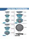Collapsible Colander, 3-Pack Foldable Kitchen Strainers with Over-Sink Water Draining Tray, Space Sa - 6