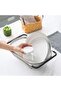 2 Pack Over the Sink Oval Colander for Kitchen, Collapsible Colander with Expandable Rubber Handles, - 6