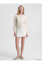 Esvab • Modern & Distinctive Zero Roba Collar Women's Knitwear Cardigan - 2