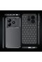 Xiaomi Redmi Note 14 4g Case Carbon Look Silicone with Camera Protection Ultimate Protection - 6