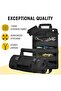 Tool Bag Organizer, 6 Pocket Roll Up Storage Case for Mechanics, Heavy Duty Fabric Tool Pou - 6