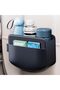 Foldable Car Door Storage Box Large Capacity Car Organizer Multi Functional Car Trash Can for Seat S - 4
